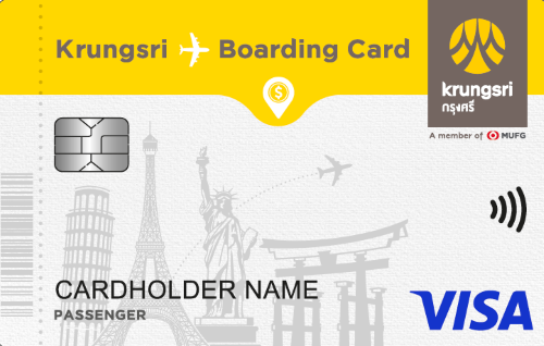 Krungsri Boarding Card
